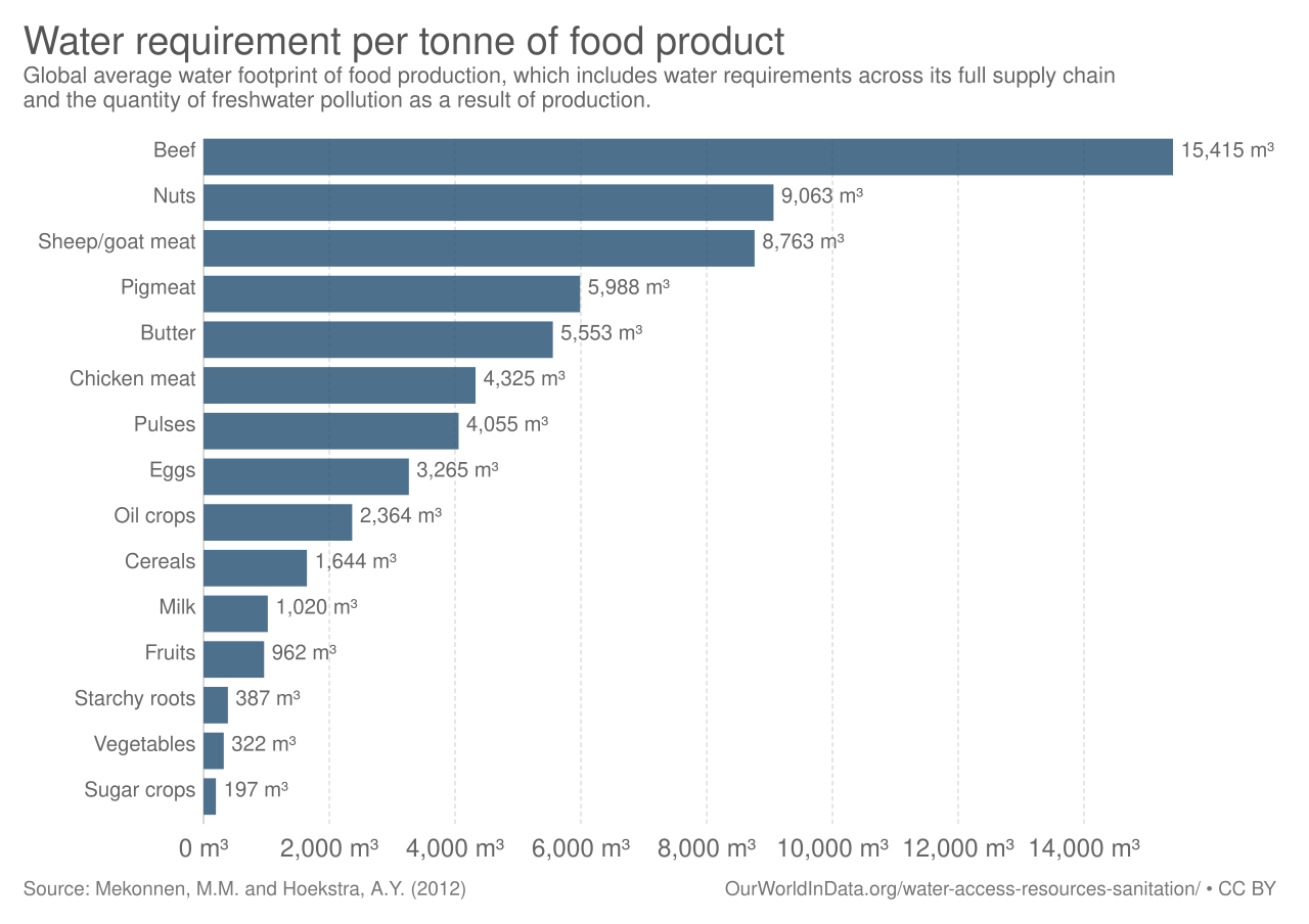 water footprint